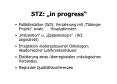 STZ: 'in progress'