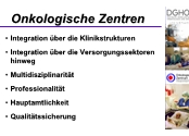 Onkologische Zentren