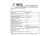 IQWIG-Evaluationsauftrag