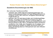 Gesetzliche Einschrnkungen der KNB