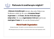 Rationale Arzneitherapie mglich?