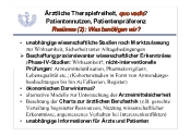 Resmee (2): Was bentigen wir?