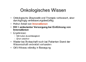 Onkologisches Wissen