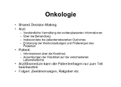 Onkologie