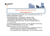 Nicht zugelassene Arzeimittel
