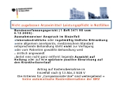 Nichtzugelassene Arzneimittel/Leistungspflicht in Notfllen