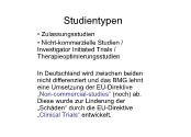 Studientypen