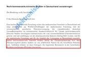 Nicht-kommerzielle klinische Studien in Deutschland voranbringen