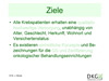 Ziele 1 (qualitativ hochwertige Versorgung)