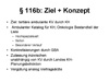  116b: Ziel + Konzept