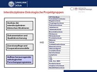 Interdisziplinre Onkologische Projektgruppen (1)