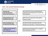 CIO: die weitere Entwicklung