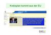 Krebsplan kommt aus der EU