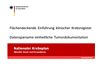 Flchende Einfhrung klinischer Krebsregister