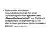 ... dynamischen 'Gesundheitswirtschaft'