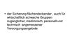...der Sicherung flchendeckender...