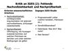 Kritik an IGES (2): Fehlende Nachvollziehbarkeit und Nachprfbarkeit
