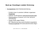 1. Ausgangssituation Gesundheitsmarkt