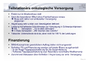 Teilstationre onkologische Versorgung