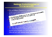 Hamburger Krankenhausspiegel zur Versorgungsqualitt