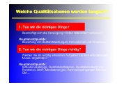 Welche Qualittsebenen werden tangiert?